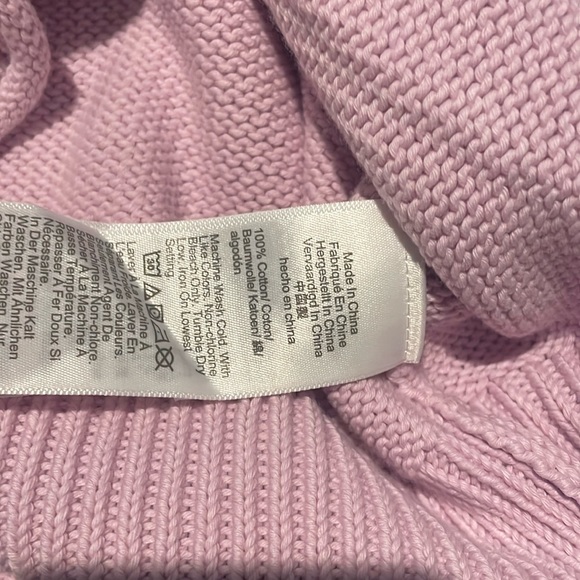 J crew pink mock neck sweater NWT - Picture 6 of 6